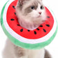 Cat Recovery Soft Collar, Waterproof Soft Recovery Collar. Anti-bite and Anti-Lick Wound Healing Safe Adjustable Elizabethan Collar.(M)