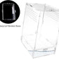 NANEEZOO Micro Habitat Terrariums with Locking Latch, 8x6x12 Inches Acrylic Reptile Tank with Water-tight Base, Arboreal Enclosure for Tarantula Jumping Spiders Small Tree Dwelling Reptiles (Arboreal)