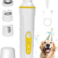 Dog Nail Grinder with Enhanced LED Light – Super Quiet, 2-Speed, USB-C Rechargeable, LED Smart Display, 3 Grinding Options, Pet Nail Trimmer for Dogs Cats and All Pet Sizes