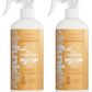 All Purpose Cleaner Spray, 16oz (2-Pack). 'Citrus' Essential Oil Multi-Surface Cleaner for Kitchen, Bathroom, Floor. 'ProvenSafe' Plant-Based Formula Concentrate Safe for Kids, Pets, Stone & Marble