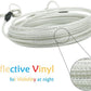Petest 30ft Reflective Tie-Out Cable for Heavy Dogs Up to 125 Pounds
