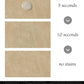 Pet Feeding Mat-Absorbent Dog Mat for Food and Water Bowl-No Stains Quick Dry Water Dispenser Mat-Dog Accessories Pet Supplies-Bowl for Messy Drinkers（Beige,23"x34"