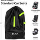elaia Car Seat Travel Bag for Airplane, Waterproof Wearable with Straps, Large Capacity Padded Car Seat Check Bag, Perfect for Air Travel, Family Vacations, and Parents with Infants