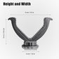 Shooting Stick with V Yoke, 22-62 inches Adjustable Aluminum Shooting Monopod for Hunting Rifles