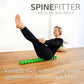 Spinefitter by Sissel, Back Stretcher for Lower-Back Pain Relief, Back-Cracking Device, Back Cracker, Upper- and Lower-Back Stretcher, Back Decompression Device, Lumbar Stretcher, Green