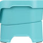 Neater Pet Brands Neater Feeder Deluxe Mess Proof Dog Bowls Elevated for Medium Dogs 19-40 lbs, Made in USA, No Spill Raised Dog Food Bowl Stand Feeding Station, Food and Water Bowl Set, Aquamarine