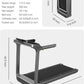 WALKINGPAD X Series Folding Treadmills for Home, Smart Vertical Fold, LED Display with Rotary Control, No Assembly
