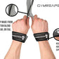 Gymreapers Lifting Wrist Straps for Weightlifting, Bodybuilding, Powerlifting, Strength Training, & Deadlifts - Padded Neoprene with 18 inch Cotton