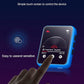MP3 Player with Bluetooth 5.0 Portable HiFi Lossless Sound MP3 Music Player and FM Radio Recorder E-Book 2.4 inch Screen Maximum Support 128GB（Blue）