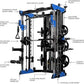 Smith Machine, Cables with Built in 160 kg Weights