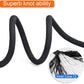 X XBEN Outdoor Climbing Rope 10M(32ft) 20M(64ft) 30M(96ft) 50M(160ft) 70M(230ft) 152M(500FT) 352M(1000FT) Static Rock Climbing Rope for Escape Rope Ice Climbing Equipment Fire Rescue Parachute