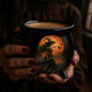 Custom Witch Cauldron Mug, Witch Themed Halloween Coffee Mug, Personalized Witches Brew Halloween Coffee Mug For Women, Besties, Family, Witches Cauldron (1 Pcs)