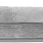 Furhaven Orthopedic Dog Bed for Large Dogs w/ Removable Bolsters & Washable Cover, For Dogs Up to 95 lbs - Faux Fur & Velvet Sofa - Smoke Gray, Jumbo/XL