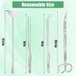 Aquarium Aquascape Tools Kit, 4 in 1 Anti-Rust Aquatic Plant Aquascaping Tool Stainless Steel Black Tweezers Scissors Spatula for Aquarium Tank Clean Fish Tank Aquascape Accessories Set