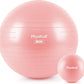 Yoga Ball for Exercise, Pilates Set, 4 Sizes Fitness Ball for Workout, Birthing, Pregnancy, Physical Therapy- Pump Included