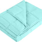 L'AGRATY Weighted Blanket - 60"x80" 15lbs Cooling Breathable Heavy Blanket Microfiber Material with Glass Beads for Adult All-Season Summer Fall Winter Soft Thick Comfort