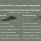 Icebug Comfort Insoles with Dynamic Arch Support, Charcoal High Arch, M 10/W 11.5-12