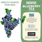 HANDPICK, Wild Blueberry Tea Bags (100 Count), True Premium Blueberry Herbal Tea with Hibiscus, Rose & Licorice | Brew Iced/Hot Tea