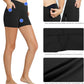 baleaf Women's 8"/ 5"/ 3" Biker Shorts High Waist Yoga Workout Gym Running Volleyball Spandex Shorts with Pockets