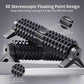 New Upgrade Bracket Foam Roller, 21 Inch Firm Deep Tissue Muscle Massager for Back Leg Pain & Sore Muscles (Black)
