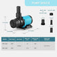 800GPH 30W16FT Aquarium 24V DC Water Pump with Controller, Submersible and Inline Return Pump for Fish Tank,Aquariums,Fountains,Sump,Hydroponic,Pond,Freshwater and Marine Water Use