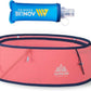 AONIJIE Lovtour Running Belt Waist Pack, Flip Waist Belt,with 250ml Soft Water Bottle Free and Lightweight for Marathon Climbing Jogging Cycling Workout Fitness Mobile Phone Holder