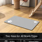 Pet Feeding Mat-Absorbent Dog Mat for Food and Water Bowl-No Stains Quick Dry Water Dispenser Mat-Dog Accessories Pet Supplies-Bowl for Messy Drinkers（LIGHTGREY,16"x24"