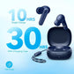 Soundcore by Anker P20i True Wireless Earbuds, 10mm Drivers with Big Bass, Bluetooth 5.3, 30H Long Playtime, Water-Resistant, 2 Mics for AI Clear Calls, 22 Preset EQs, Customization (Blue)