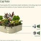 Vego garden Raised Garden Bed Kits, 11" Tall 9 in 1 8ft X 2ft Metal Raised Planter Bed for Vegetables Flowers Ground Planter Box-Pearl White