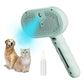 3-in-1 Steam Brush for Cats - Self Cleaning Cat Brush with Anti-Static & Shedding Control, Rechargeable Pet Grooming Tool for Long/Short Hair Cats & Dogs(Green)