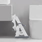 PandaEar Potty Training Seat with Step Stool Ladder, Toddler Toilet Seat for Kids Boys Girls, Comfortable Safe Potty Seat with Anti-Slip Pads Ladder & Bear Design -Grey