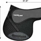 Thinline Cotton Quilted Jumper Durable Breathable Horse Riding Washable Shock-Absorbing no-Slip Thin Equine Saddle Pad - Equestrian Equipment and Accessories