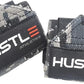 Hustle Athletics Wrist Wraps for Weightlifting – Max Wrist Support for Safe & Heavy Lifts, USPA Approved 18" & 12" Lengths, Thumb Loop Gym Straps for Powerlifting & Weight Lifting for Men and Women