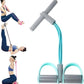 21 Fitness Resistance Bands - 4 Tube Pedal Ankle Puller, Yoga Handle Bands Exerciser Multifunction Trainer Tension Rope for Body, Abdomen, Waist, Arm, Tummy Exercise Stretching Training ( Color : Gray