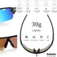 BangLong Polarized Sports Sunglasses Cycling Sun Glasses for Men Women with 5 Interchangeable Lenes for Running Baseball Golf