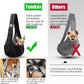Tomkas Small Dog Sling Carrier - Classic Pocket & Classic Strap - for 3-10 lbs Pets(Black)