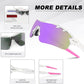 BangLong Polarized Sports Sunglasses Cycling Sun Glasses for Men Women with 5 Interchangeable Lenes for Running Baseball Golf