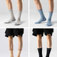 Athletic Socks Moisture Wicking Crew Socks for Men 3 Pairs Running Sport Cushioned Polyester Mid Calf Socks