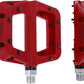 FOOKER MTB Pedals Mountain Bike Pedals 3 Bearing Non-Slip Lightweight Nylon Fiber Bicycle Platform Pedals for BMX MTB 9/16"