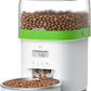 Automatic Cat Feeder - 2L Cat Food Dispenser, Timed Auto Pet Feeder with 180-day Battery Life, 1-6 Meals Per Day, 1-16 Portion, Desiccant Bag Keeps Dry Food Fresh, Also for Small Dogs