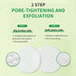 Real Cica Calming Zero Pore Toner Pads 70 Sheets Big Embo, Korean Beauty Facial Pads, Centella Asiatica, PHA, LHA, and Madecassoside, for Pore Tightening, Moisturizing, Hypoallergenic