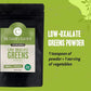 Dr. Cowan's Garden Low-Oxalate Greens Veggie Powder Refill Pouch - Beyond Organic Superfood Greens Vegetable Powder for Drinks and Food - Lacinato Kale, Mustard Leaves, and Collard Greens