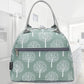 FlowFly Lunch Bag for Women Insulated Lunch Box Corduroy Lunch Tote Cooler for Travel Work Picnic, Dandelion