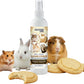 Waterless Shampoo for Small Critters - 8oz Cruelty Free Dry Shampoo - No Rinse for Pet Ferrets, Guinea Pigs, Hedgehogs, Sugar Gliders, Rabbits & Hamsters (8 oz, Sugar Cookie Lightly Scented)