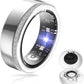 Health Tracker Smart Ring for Men Women-IP68 Waterproof Sleep Tracker with Heart Rate/Blood Pressure/Blood/Physiological Cycle/Oxygen Tracking, Step Counter, iOS & Android Compatible (7#)