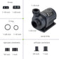 hygger 1060GPH Quiet Submersible and External 24V Water Pump, with Controller (30%-100% Settings), Powerful Return Pump for Fish Tanks, Aquariums, Ponds, Fountains, Sump, Hydroponics (33W, 13.1ft)