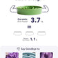 LE TAUCI Slow Feeder Dog Bowls Ceramic, 3 Cups Slow Feeding Dog Bowl Medium Large Breed, Pet Bowl for Fast Eaters, Puzzle Pet Dishes,Clover Green