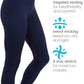 Activewear Thick High Waist Tummy Compression Slimming Body Leggings Pant