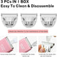 Replacement for Pet Clippers,3 Packs Replacement Blades for Waterproof Cordless Grooming Kits,3 PCs of Replacement Blades for Dog Shavers TB006