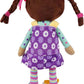 Sugar Snap Plush Learn to Dress Doll for Toddlers - 15" - for 2 Year Old Girl - Montessori